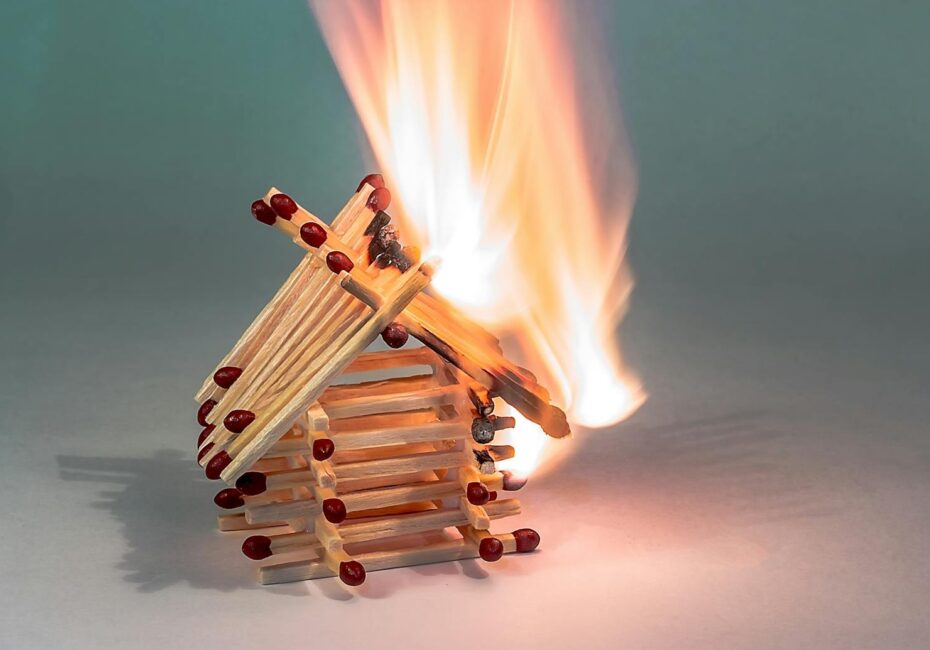 Lighted Matchstick Lot